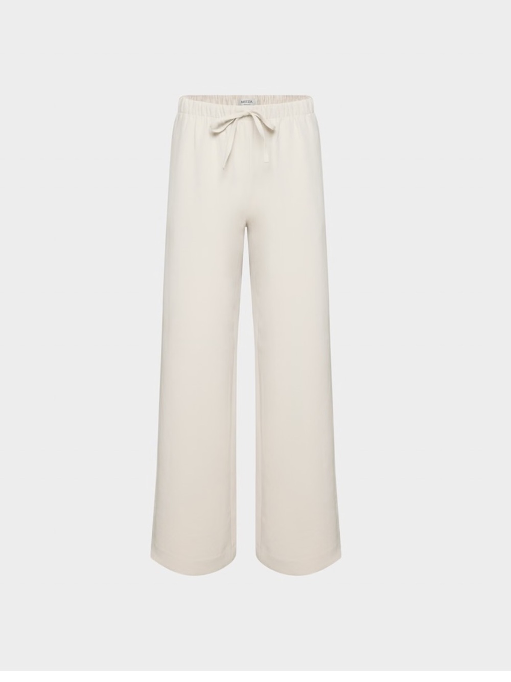 Aritzia The Lodge Crepette Pants - Light Birch